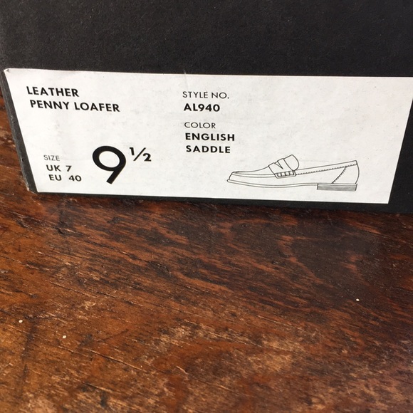 J. Crew Cognac Leather Penny Loafers - Picture 5 of 8